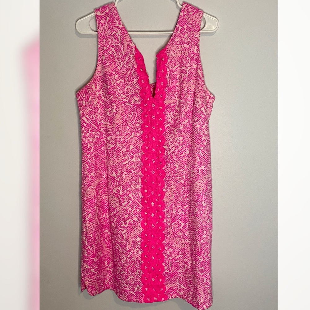 Lilly Pulitzer Pink Cocktail Work Dress size 16